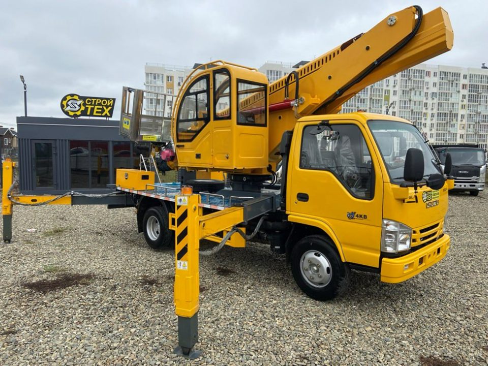 Isuzu 4х2 · Автовышки · 2024 г. · Краснодар - фото